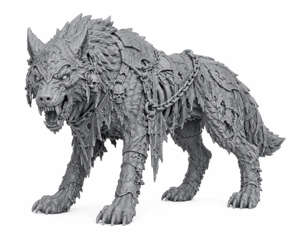 Loup funeste — visuel de référence